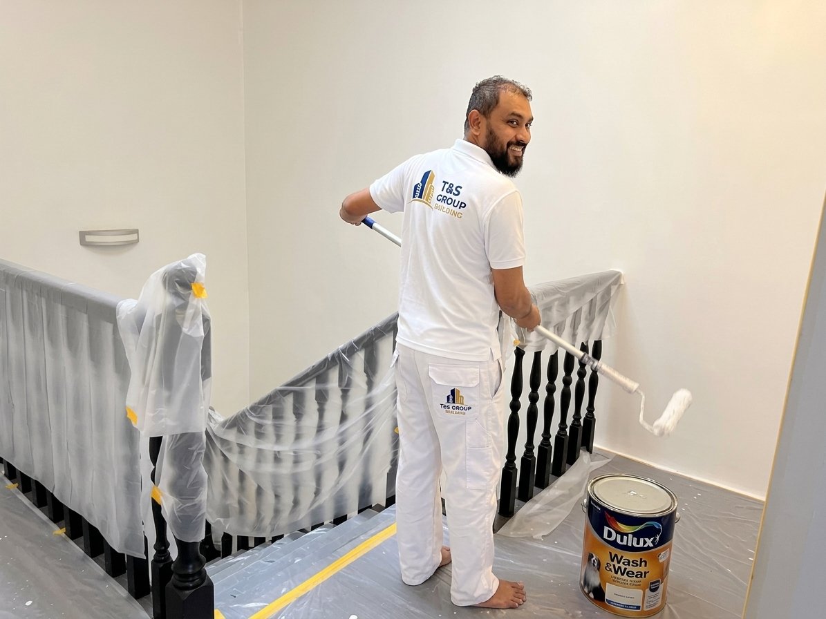 REPLACE: sanding / plaster prep