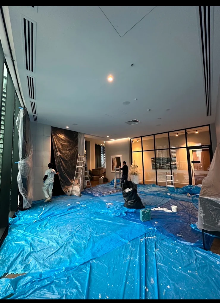 REPLACE: drop sheets & masking