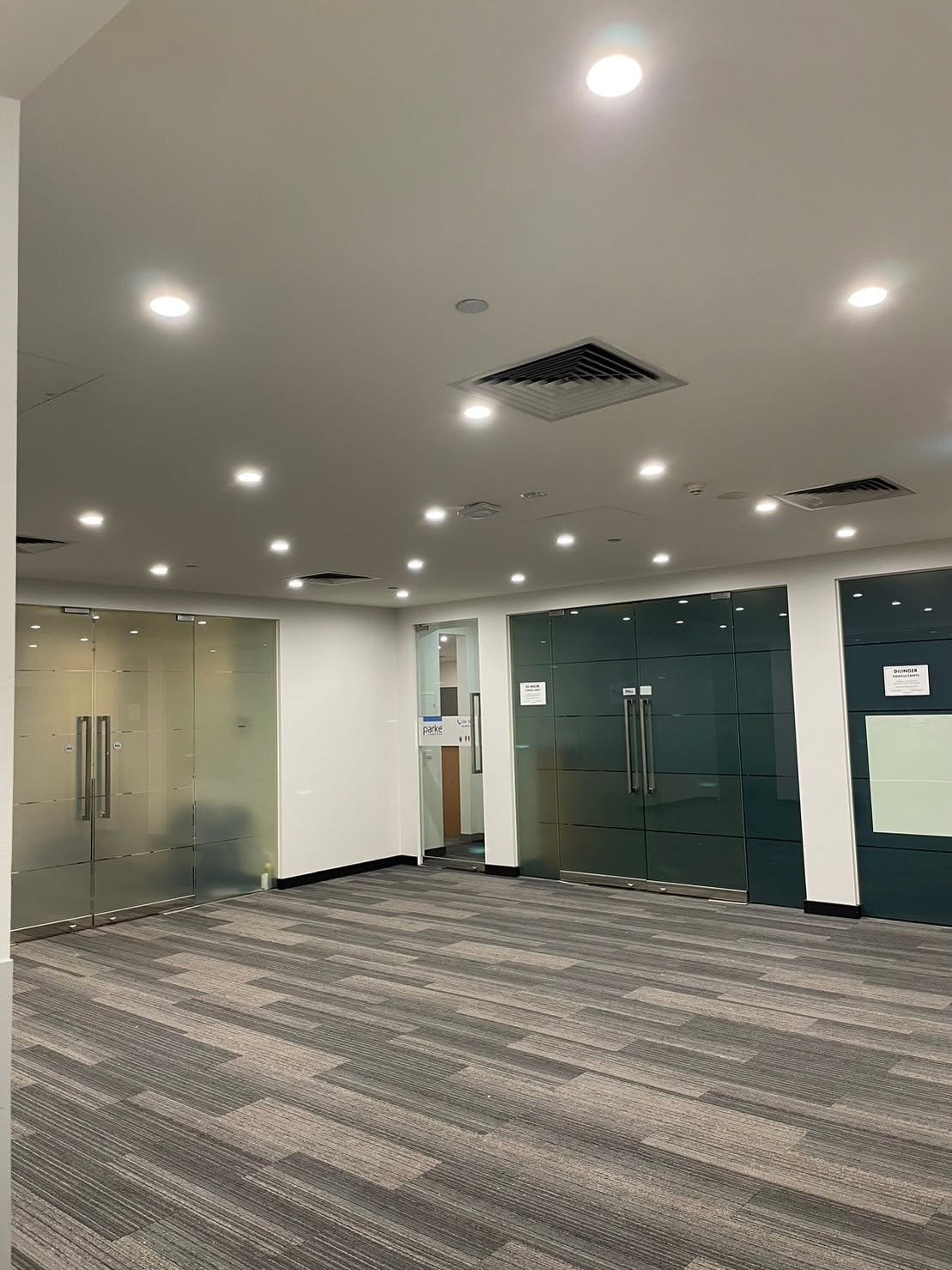 Commercial painting job